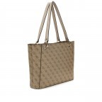 Shopper Noelle 4g-logo Latte, Farbe: beige, Marke: Guess, EAN: 0190231710677, Abmessungen in cm: 37x26x9.5, Bild 2 von 4