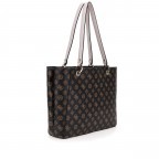 Shopper Noelle 4g-logo Mocha, Farbe: braun, Marke: Guess, EAN: 0190231726975, Abmessungen in cm: 37x26x9.5, Bild 2 von 4