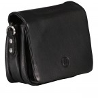 Umhängetasche Black, Farbe: schwarz, Marke: Hausfelder Manufaktur, EAN: 4065646015197, Abmessungen in cm: 18x16x7, Bild 2 von 6