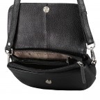Umhängetasche Black, Farbe: schwarz, Marke: Hausfelder Manufaktur, EAN: 4065646015050, Abmessungen in cm: 25x20.5x6, Bild 6 von 6