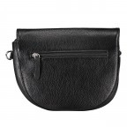 Umhängetasche Black, Farbe: schwarz, Marke: Hausfelder Manufaktur, EAN: 4065646015050, Abmessungen in cm: 25x20.5x6, Bild 3 von 6