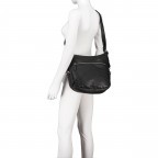 Beuteltasche / Rucksack Black, Farbe: schwarz, Marke: Hausfelder Manufaktur, EAN: 4065646015111, Abmessungen in cm: 28x29x8, Bild 5 von 7