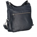 Beuteltasche / Rucksack Dark Blue, Farbe: blau/petrol, Marke: Hausfelder Manufaktur, EAN: 4065646015104, Abmessungen in cm: 28x29x8, Bild 2 von 7