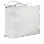 Shopper Weiß, Farbe: weiß, Marke: Hausfelder Manufaktur, EAN: 4065646015159, Abmessungen in cm: 36x30x14, Bild 2 von 5