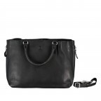 Handtasche Black, Farbe: schwarz, Marke: Hausfelder Manufaktur, EAN: 4065646015173, Abmessungen in cm: 33x26x11, Bild 1 von 7