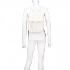 Rucksack Ecru, Farbe: weiß, Marke: Hausfelder Manufaktur, EAN: 4065646015265, Abmessungen in cm: 22.5x31x9.5, Bild 5 von 6