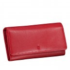 Geldbörse Nappa mit RFID-Schutz Rot, Farbe: rot/weinrot, Marke: Hausfelder Manufaktur, EAN: 4065646014534, Abmessungen in cm: 19x10.5x3, Bild 2 von 4