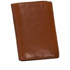 Karten-/Ausweisetui Riley mit RFID-Schutz Cognac, Farbe: cognac, Marke: Hausfelder Manufaktur, EAN: 4065646014800, Abmessungen in cm: 9x11.5x2, Bild 2 von 5