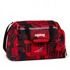 Sporttasche AlarmBärreitschaft, Farbe: rot/weinrot, Marke: Ergobag, EAN: 4057081148950, Abmessungen in cm: 40x20x25, Bild 1 von 3