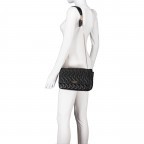Umhängetasche Eco Mai SCHWARZ/Black, Farbe: schwarz, Marke: Guess, EAN: 0190231725091, Abmessungen in cm: 27x17x5, Bild 4 von 5