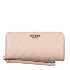 Geldbörse Eco Mai mit Griffschlaufe Rosewood, Farbe: rosa/pink, Marke: Guess, EAN: 0190231725190, Abmessungen in cm: 20.5x10x2.5, Bild 1 von 4