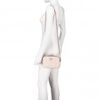 Umhängetasche Noelle Rosewood Logo, Farbe: rosa/pink, Marke: Guess, EAN: 0190231726890, Abmessungen in cm: 21x14x8, Bild 3 von 5