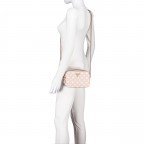 Umhängetasche Noelle Rosewood Logo, Farbe: rosa/pink, Marke: Guess, EAN: 0190231726890, Abmessungen in cm: 21x14x8, Bild 4 von 5