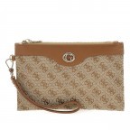 Kosmetik- / Utensilientasche Logo Allover Brown, Farbe: braun, Marke: Guess, EAN: 7622078819822, Abmessungen in cm: 23x15x0.5, Bild 1 von 2