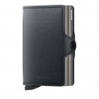 Geldbörse Twinwallet Mirum Plant Based Black, Farbe: schwarz, Marke: Secrid, EAN: 8718215284000, Abmessungen in cm: 7x10.2x2.5, Bild 1 von 5