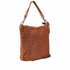 Beuteltasche Soft-Weaving-3 Valerie SW-12108 Charming Cognac, Farbe: cognac, Marke: Harbour 2nd, EAN: 4046478066939, Abmessungen in cm: 32x34x15, Bild 2 von 7