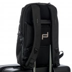 Rucksack Urban Eco Backpack S mit Laptopfach 13 Zoll Black, Farbe: schwarz, Marke: Porsche Design, EAN: 4056487017495, Abmessungen in cm: 29x41x15, Bild 4 von 11