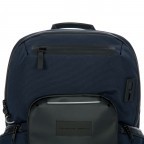 Rucksack Urban Eco Backpack S mit Laptopfach 13 Zoll Dark Blue, Farbe: blau/petrol, Marke: Porsche Design, EAN: 4056487017501, Abmessungen in cm: 29x41x15, Bild 8 von 11