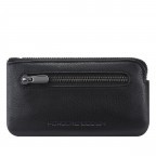 Schlüsseletui Business Key Case M Black, Farbe: schwarz, Marke: Porsche Design, EAN: 4056487001111, Abmessungen in cm: 12x70x1, Bild 1 von 3