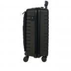 Handgepäck-Trolley B|Y by Brics Ulisse mit Frontfach 55 cm Nero, Farbe: schwarz, Marke: Brics, EAN: 8016623914749, Abmessungen in cm: 37x55x24, Bild 3 von 12