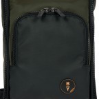 Umhängetasche B|Y by Brics Eolo Sling Bag mit herausnehmbarem Etui Olive, Farbe: grün/oliv, Marke: Brics, EAN: 8016623127811, Abmessungen in cm: 22x37x10, Bild 10 von 10