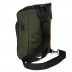 Umhängetasche B|Y by Brics Eolo Sling Bag mit herausnehmbarem Etui Olive, Farbe: grün/oliv, Marke: Brics, EAN: 8016623127811, Abmessungen in cm: 22x37x10, Bild 3 von 10