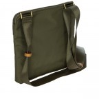 Umhängetasche X-BAG & X-Travel Olive, Farbe: grün/oliv, Marke: Brics, EAN: 8016623909899, Abmessungen in cm: 27.5x24x2, Bild 4 von 7