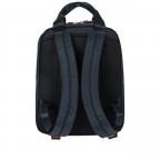 Rucksack X-BAG & X-Travel Urban Backpack Ocean Blue, Farbe: blau/petrol, Marke: Brics, EAN: 8016623888040, Abmessungen in cm: 28x36x16, Bild 4 von 7