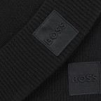 Mütze und Schal Metaverse zweiteiliges Geschenkset Black, Farbe: schwarz, Marke: Boss, EAN: 4063538780161, Abmessungen in cm: 30x180x0, Bild 2 von 4