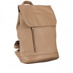 Rucksack Daley F41-1312 Taupe, Farbe: taupe/khaki, Marke: Flanigan, EAN: 4066727002303, Abmessungen in cm: 26x34x12, Bild 2 von 7