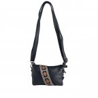 Umhängetasche Larissa F41-1313 mit zwei Schulterriemen Navy, Farbe: blau/petrol, Marke: Flanigan, EAN: 4066727002471, Abmessungen in cm: 18.5x13x7, Bild 7 von 7