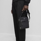 Umhängetasche Highway Reporter Bag Black, Farbe: schwarz, Marke: BOSS, EAN: 4063538647037, Abmessungen in cm: 17x21x5, Bild 4 von 4