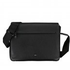 Kuriertasche Ray Messenger Bag Black, Farbe: schwarz, Marke: BOSS, EAN: 4063544892957, Abmessungen in cm: 36x27.5x8.5, Bild 1 von 6