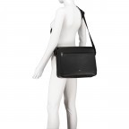 Kuriertasche Ray Messenger Bag Black, Farbe: schwarz, Marke: BOSS, EAN: 4063544892957, Abmessungen in cm: 36x27.5x8.5, Bild 5 von 6