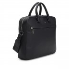 Aktentasche Ray Document Case S Black, Farbe: schwarz, Marke: Boss, EAN: 4063544800228, Abmessungen in cm: 38.5x30x7, Bild 2 von 6
