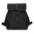 Rucksack Bucket Backpack Black, Farbe: schwarz, Marke: Rains, EAN: 5711747560980, Abmessungen in cm: 25x30x17, Bild 1 von 4