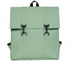 Rucksack MSN Bag Mini Haze, Farbe: grün/oliv, Marke: Rains, EAN: 5711747557355, Abmessungen in cm: 31x34x12, Bild 1 von 4