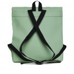 Rucksack MSN Bag Mini Haze, Farbe: grün/oliv, Marke: Rains, EAN: 5711747557355, Abmessungen in cm: 31x34x12, Bild 2 von 4