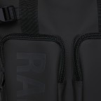 Rucksack Texel Tote Backpack Black, Farbe: schwarz, Marke: Rains, EAN: 5711747558550, Abmessungen in cm: 30x42x11, Bild 10 von 11