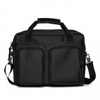 Aktentasche Texel Tech Bag mit Laptopfach 16 Zoll Black, Farbe: schwarz, Marke: Rains, EAN: 5711747558574, Abmessungen in cm: 38x30x9, Bild 1 von 8