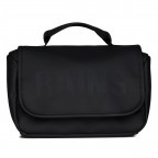 Kulturbeutel Texel Wash Bag Black, Farbe: schwarz, Marke: Rains, EAN: 5711747558123, Abmessungen in cm: 27x16x12, Bild 1 von 4