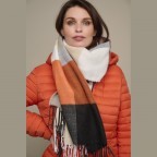Schal Gas Pottery Black, Farbe: orange, Marke: Rino & Pelle, EAN: 8720529272888, Bild 2 von 2
