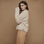 Jacke Bubbly Größe L Stone, Farbe: beige, Marke: Rino & Pelle, EAN: 8720529228090, Bild 2 von 3