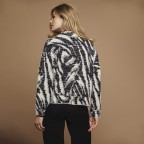 Jacke Bubbly Größe M Black White Zebra, Farbe: grau, Marke: Rino & Pelle, EAN: 8720529228915, Bild 3 von 3