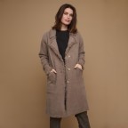 Strickmantel Catena Größe XL Khaki, Farbe: taupe/khaki, Marke: Rino & Pelle, EAN: 8720529229110, Bild 1 von 3