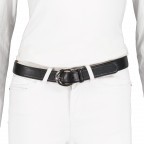 Gürtel Casual 125-013 Bundweite 100 cm Black, Farbe: schwarz, Marke: AIGNER, EAN: 4055539508073, Bild 3 von 3