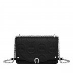 Umhängetasche Diadora 132-318 Black Silver, Farbe: schwarz, Marke: AIGNER, EAN: 4055539511974, Abmessungen in cm: 25.5x17x5, Bild 1 von 5