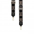 Schulterriemen Logo 167-009 Black Gold, Farbe: schwarz, Marke: AIGNER, EAN: 4055539519161, Abmessungen in cm: 4x0.3x108, Bild 1 von 2