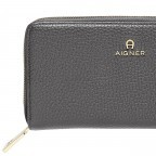 Geldbörse Ivy 156-182 Diamond Grey, Farbe: grau, Marke: AIGNER, EAN: 4055539518003, Abmessungen in cm: 19x10.5x2.5, Bild 4 von 4