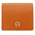 Geldbörse Zita mit RFID-Schutz Element Orange, Farbe: orange, Marke: AIGNER, EAN: 4055539516122, Abmessungen in cm: 10.5x9.5x2, Bild 1 von 4